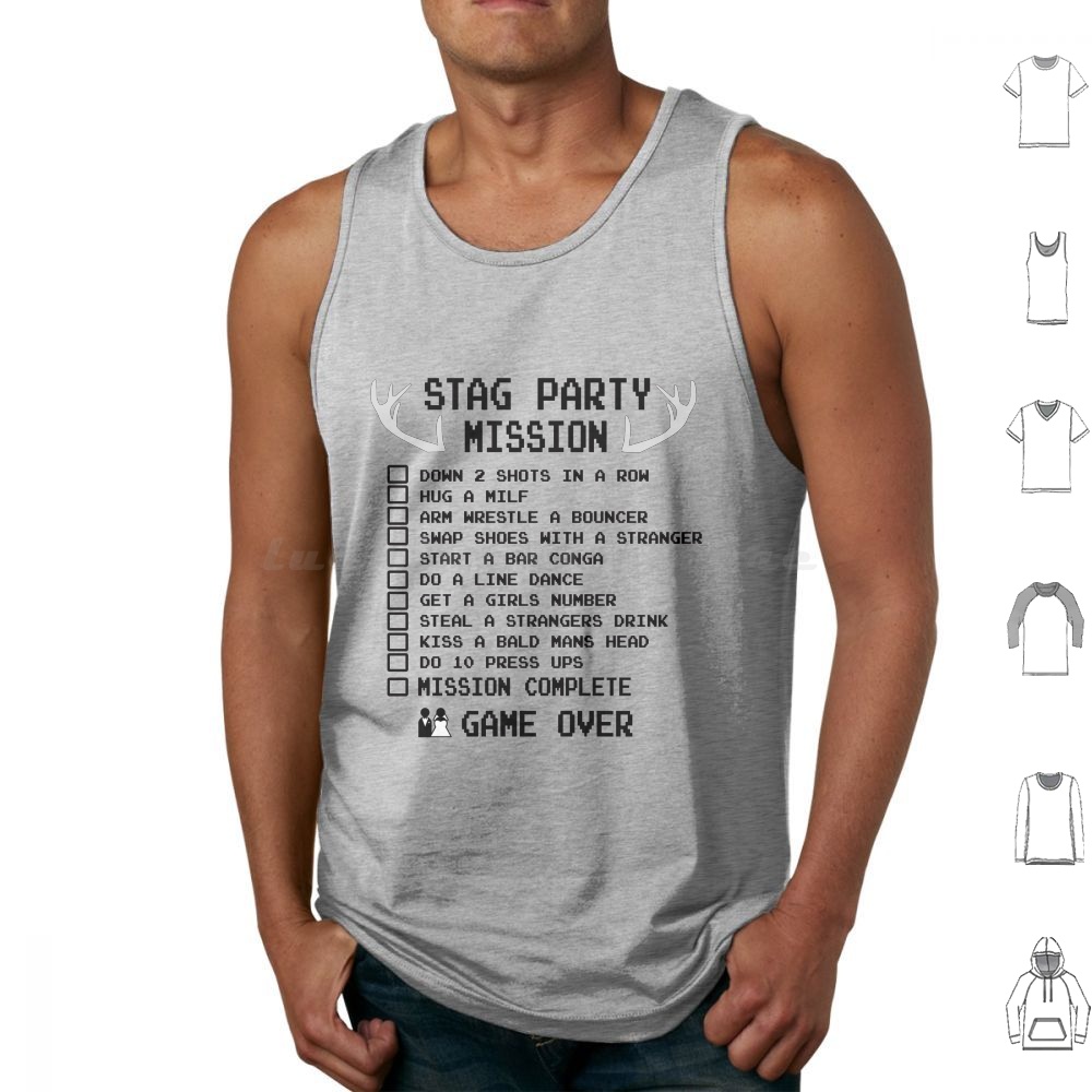 Men'S Grooming Checklist - Stag Party Checklist Funny Bachelor Shirt