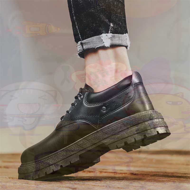 Men'S Grooming For Marriage - Dark Natural Leather Fashion Trainers Tennis