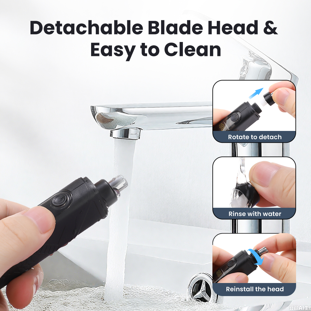 Electric Nose Hair Clipper Rec - Nose Hair Trimmer ulasan dan harga
