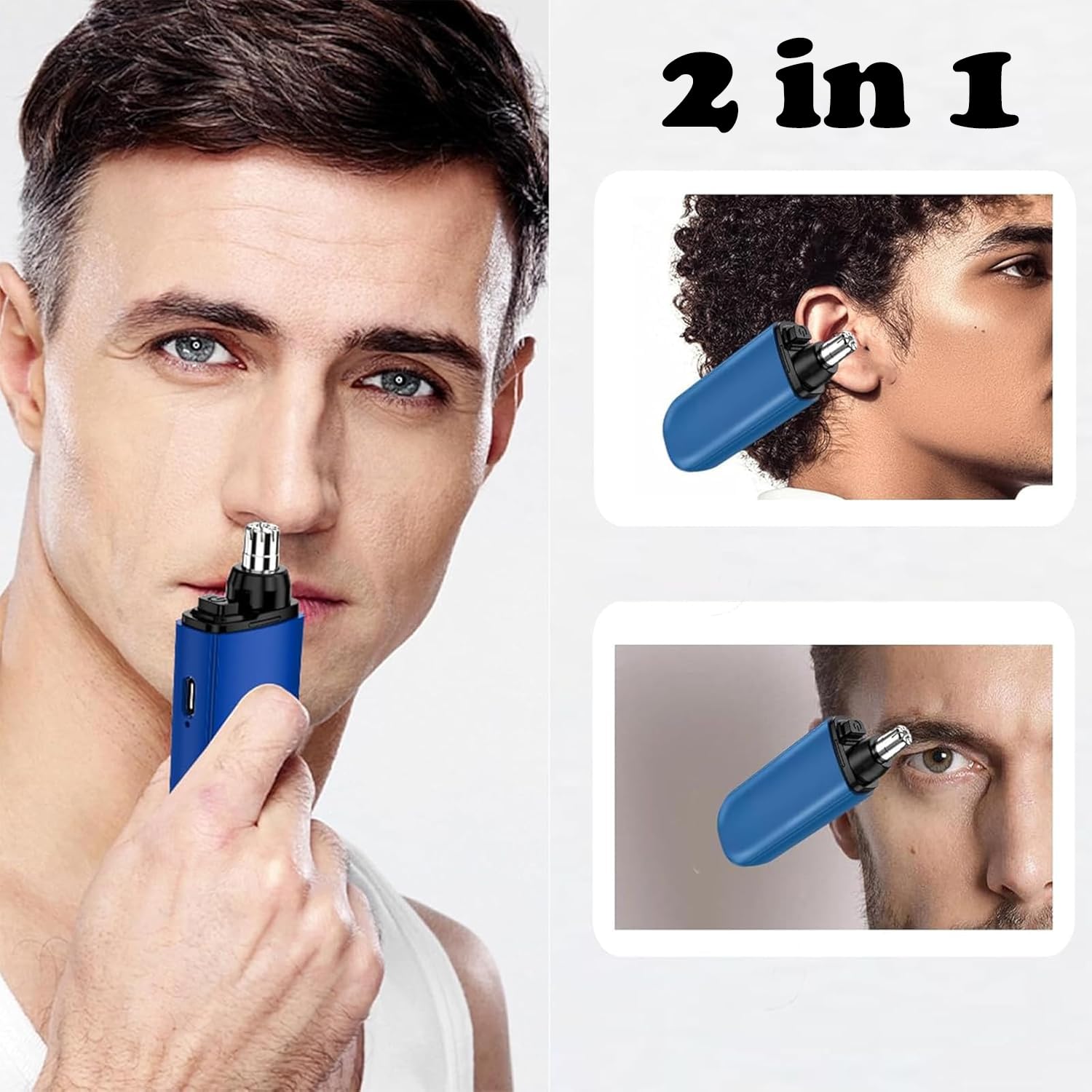 Nose Ear Hair Trimmer USB Rech - Nose Hair Trimmer ulasan dan harga