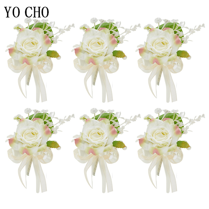 Artificial Rose Buttonhole Gro - Men'S Grooming For Marriage ulasan dan harga