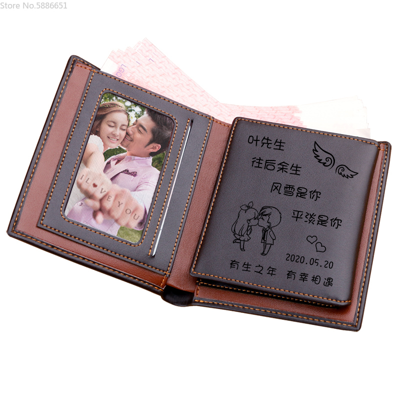 Custom Boy Man Gift Purse Wall - Men'S Grooming For Marriage ulasan dan harga
