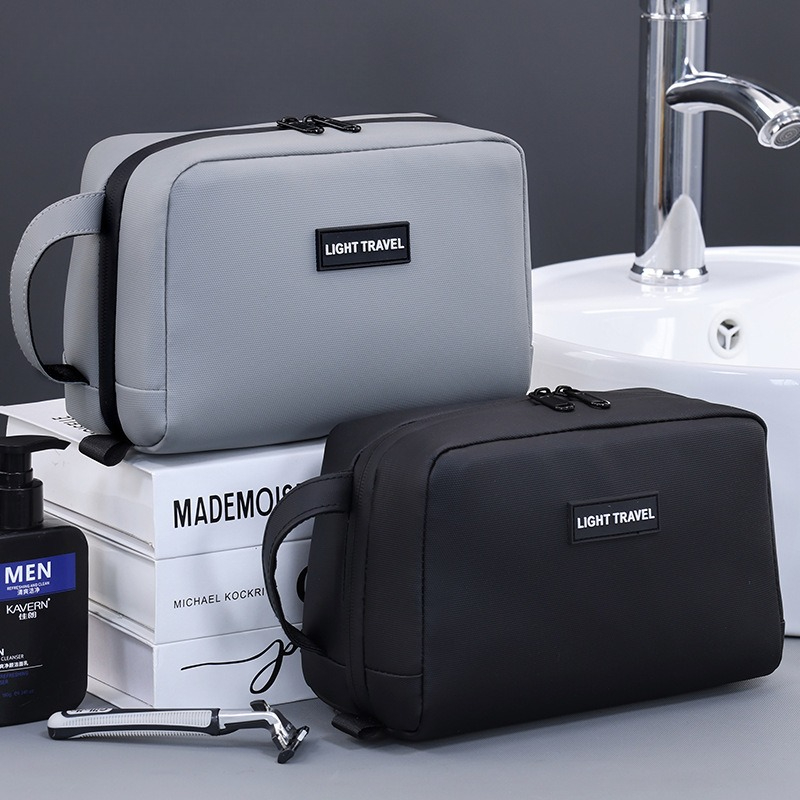 Waterproof Handheld Makeup Bag - Men'S Grooming Makeup ulasan dan harga