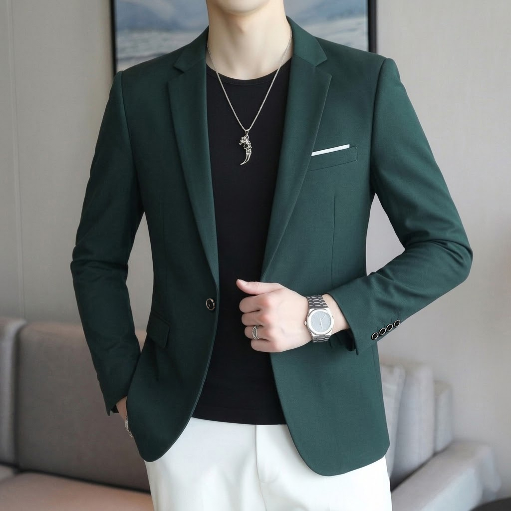 Boutique Fashion Solid Color H - Jack Men'S Grooming ulasan dan harga