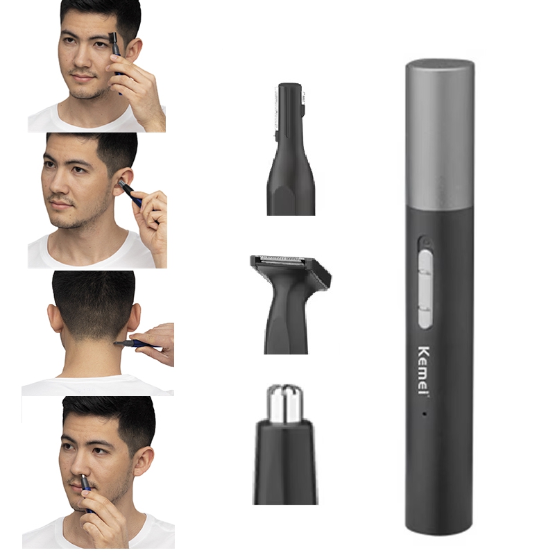 Kemei Pro Rechargeable Nose Ha - Nose Hair Trimmer ulasan dan harga
