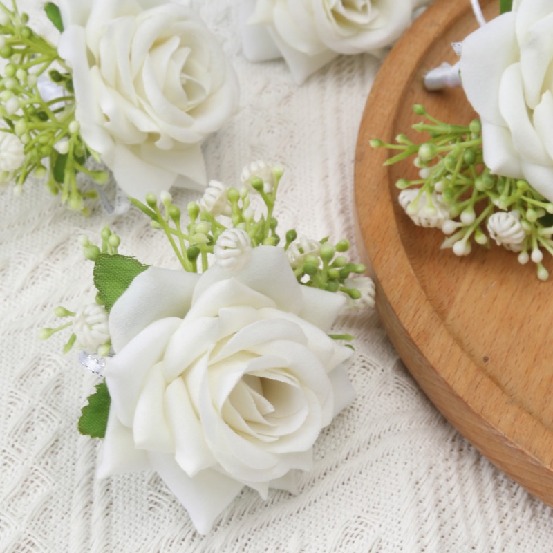 6PCS/set Boutonniere for Men G - Men'S Grooming For Marriage ulasan dan harga