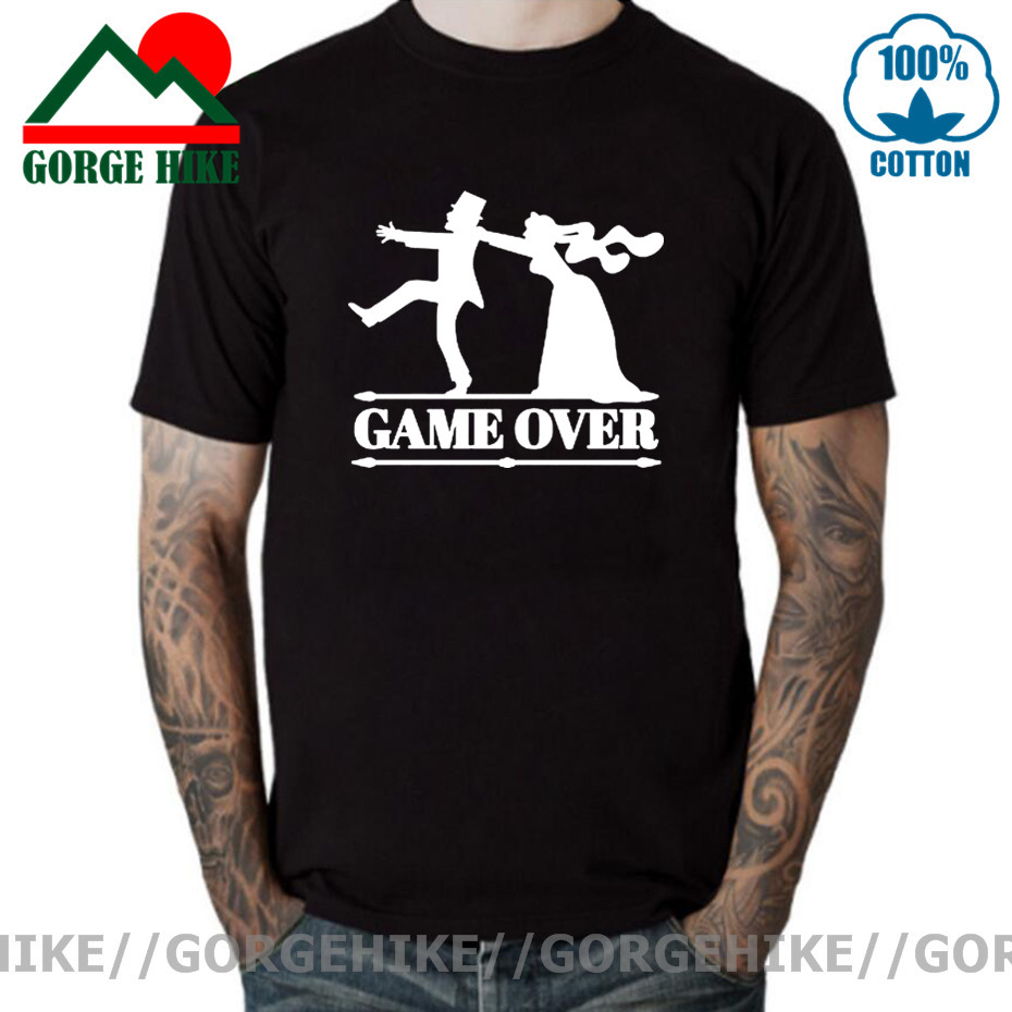 Game Over Tees Men Bride Tops  - Men'S Grooming For Marriage ulasan dan harga