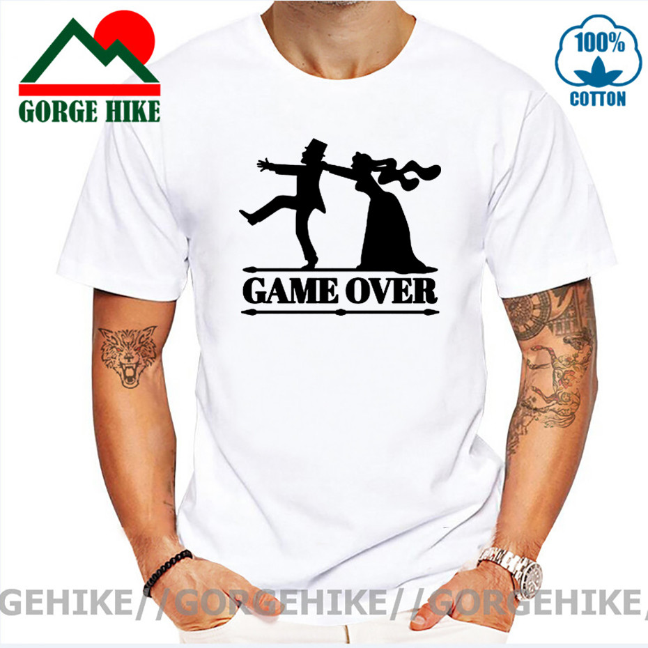 Game Over Tees Men Bride Tops  - Men'S Grooming For Marriage ulasan dan harga