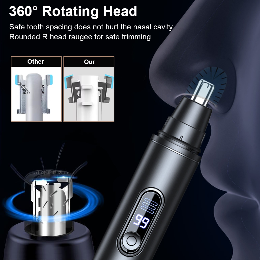 Electric Nose Hair Trimmer USB - Nose Hair Trimmer ulasan dan harga