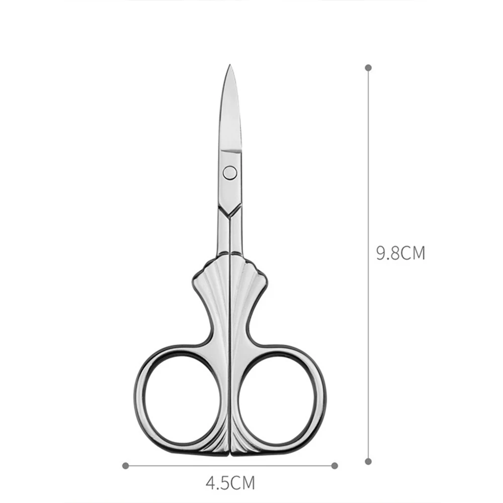 Stainless Steel Eyebrow Scisso - Men'S Grooming Makeup ulasan dan harga